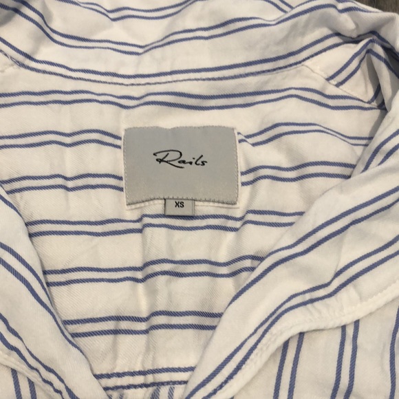 NWOT Rails Darcie Lemon Stripe Pajama set - Picture 5 of 6